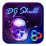 Logo of DJ Skull GO Launcher Theme android Application 