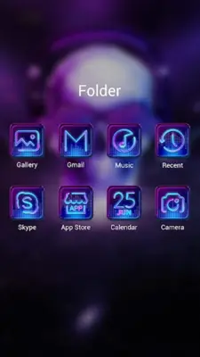 DJ Skull GO Launcher Theme android App screenshot 1